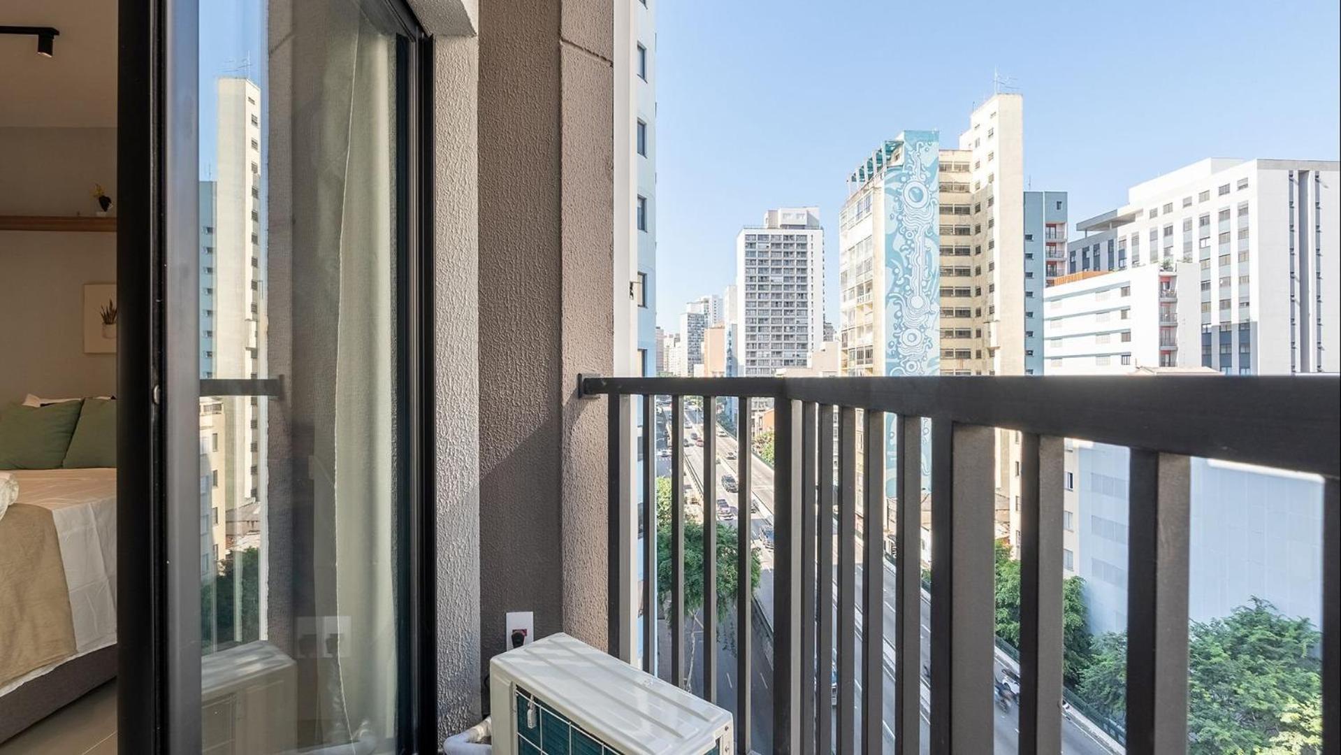 Modernos E Luxuosos Na Buarque Com Piscina No Rooftop