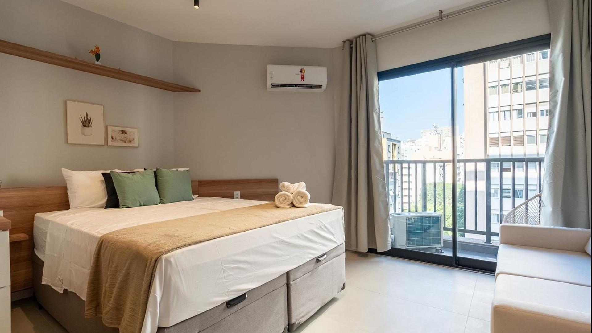 Modernos E Luxuosos Na Buarque Com Piscina No Rooftop * São Paulo