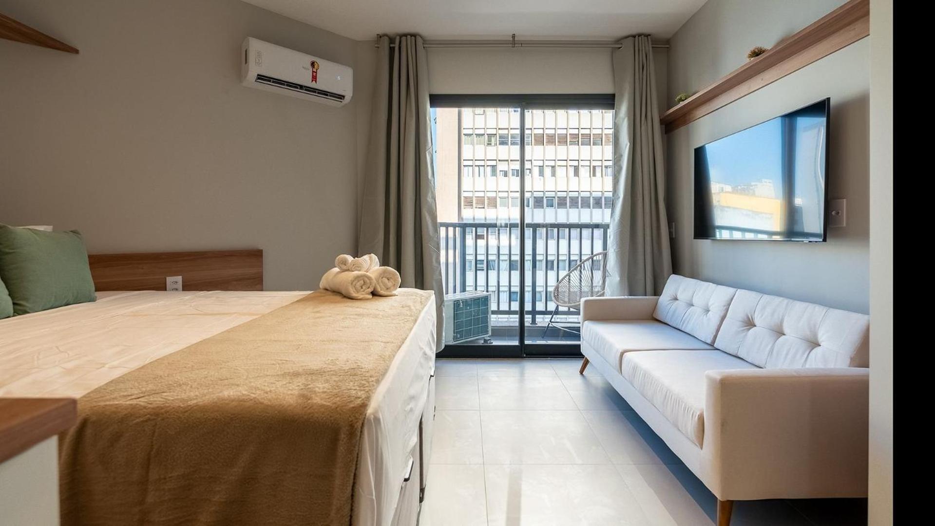 Modernos E Luxuosos Na Buarque Com Piscina No Rooftop Casa de férias *