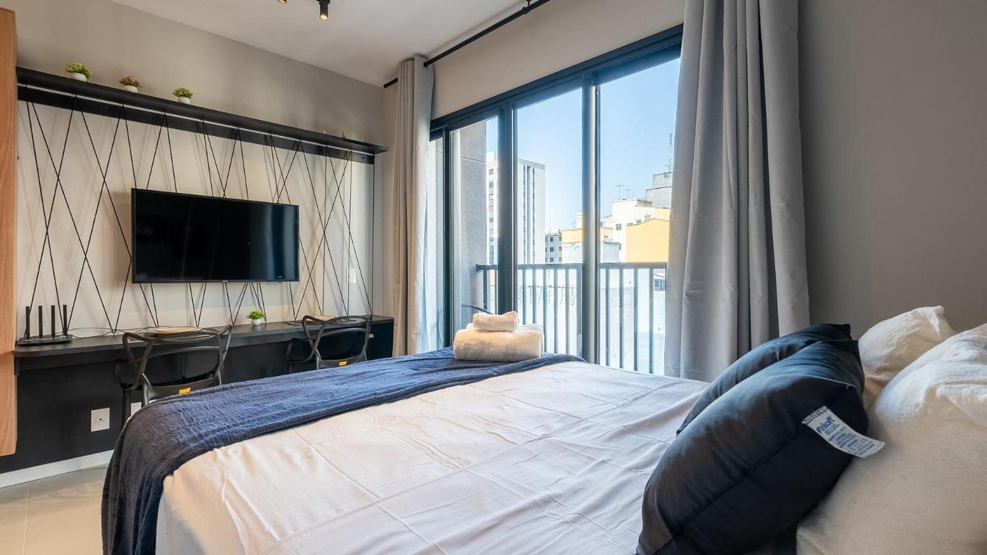 Modernos E Luxuosos Na Buarque Com Piscina No Rooftop Casa de férias