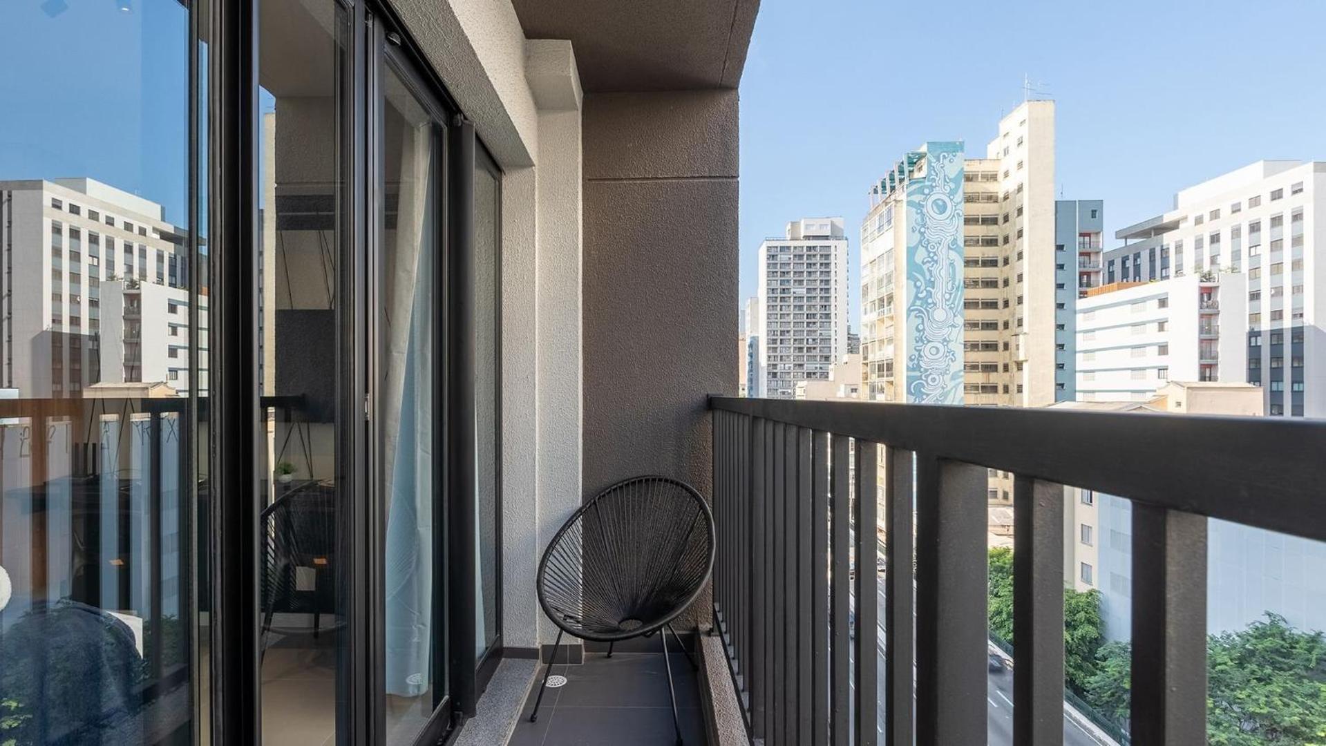 Modernos E Luxuosos Na Buarque Com Piscina No Rooftop Casa de férias *