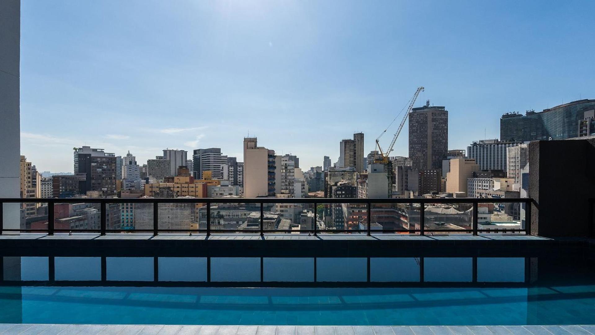 Modernos E Luxuosos Na Buarque Com Piscina No Rooftop * São Paulo