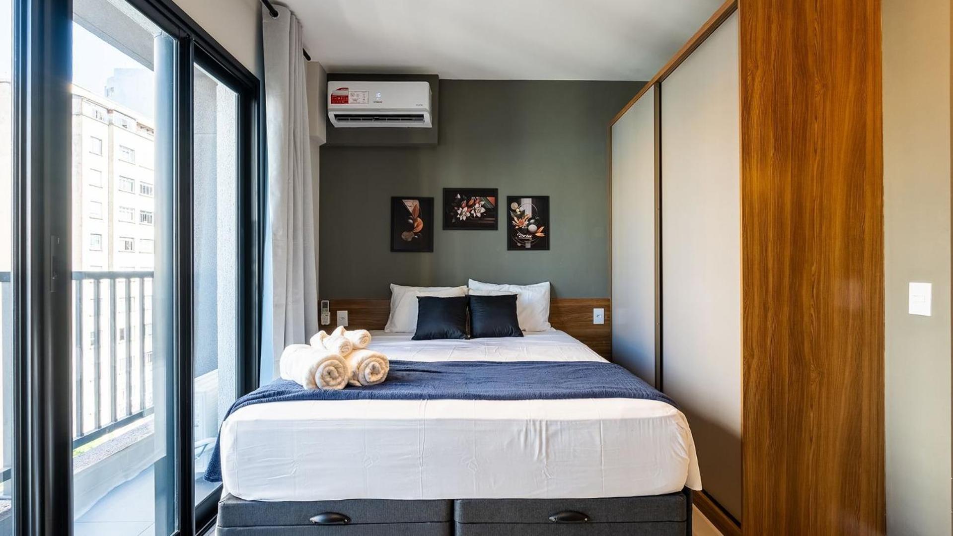 Modernos E Luxuosos Na Buarque Com Piscina No Rooftop * Sao Paulo